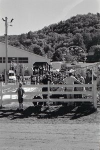 Waiting on the Pig Races